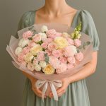 Хризантемы белые