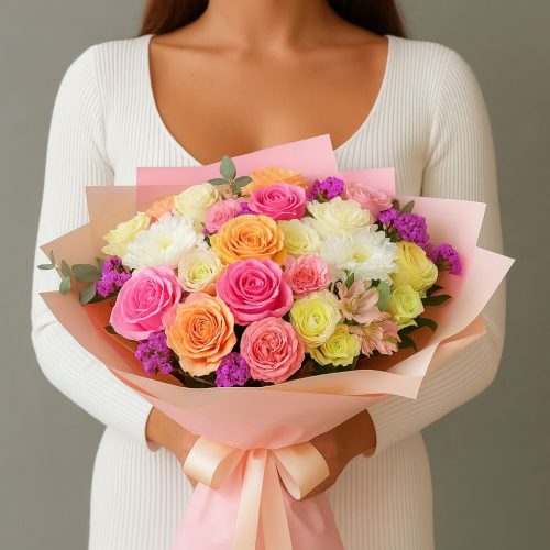 Букет «Яркие акценты»