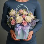 Коробки с эустомами