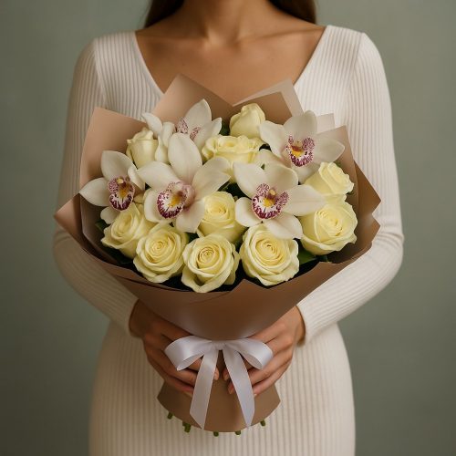 Букет «Аристократическая нежность»