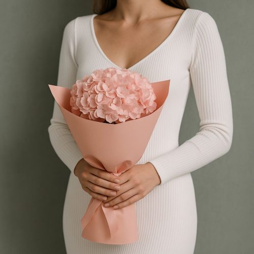 Букет «Нежная гортензия»